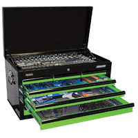 SP Tools 406pc Sumo Custom Series Tool Kit - Metric/SAE - Black/Green SP50172